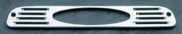 All Sales Third Brake Light Cover - Oval Design Design - Polished - 54005P