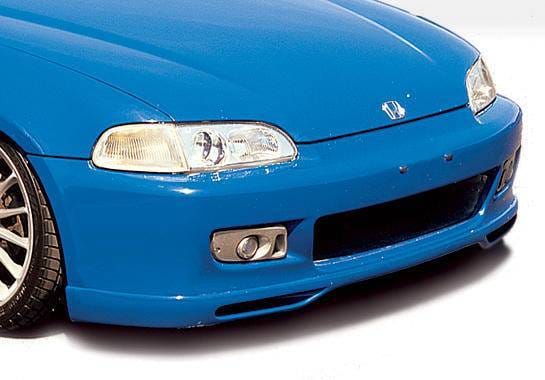 Honda Civic 2DR & Hatchback VIS Racing Racing Series Front Lip - Polyurethane - 890854