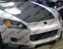 Honda S2000 VIS Racing Racer Carbon Fiber Lip - 00HDS2K2DRAC-011C