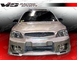 Hyundai Accent 4DR VIS Racing EVO-5 Front Bumper - 00HYACC4DEVO5-001