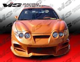 Hyundai Tiburon VIS Racing Invader-2 Front Bumper - 00HYTIB2DINV2-001