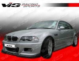 BMW 3 Series 2DR VIS Racing V-Spec Carbon Fiber Lip - 01BME46M32DVSC-011C