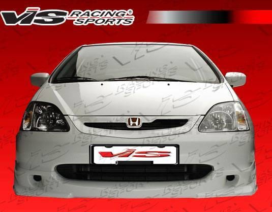 Honda Civic HB VIS Racing Techno R Front Lip - 02HDCVCHBTNR-011 thumbnail 2