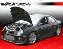 Dodge Neon VIS Racing V-Spec Carbon Fiber Lip - 03DGNEO4DSRTVSC-011C