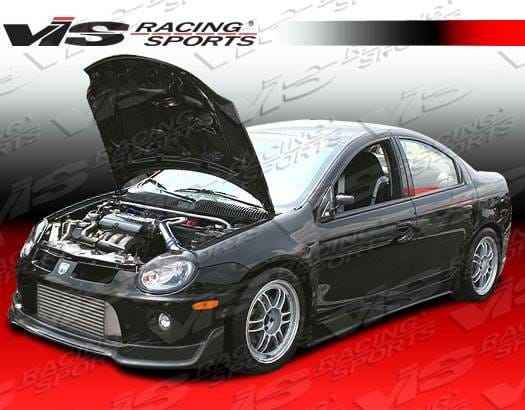 Dodge Neon VIS Racing V-Spec Carbon Fiber Lip - 03DGNEO4DSRTVSC-011C