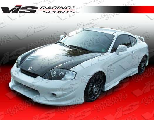Hyundai Tiburon VIS Racing Invader Front Bumper - 03HYTIB2DINV-001