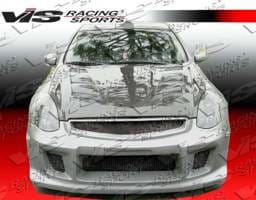 Infiniti G35 2DR VIS Racing R-35 Front Bumper - 03ING352DR35-001