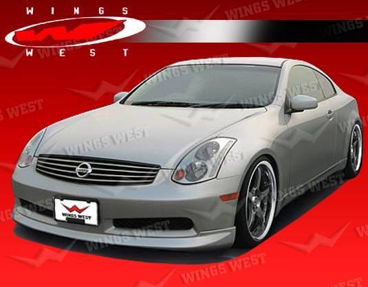 Infiniti G35 2DR VIS Racing JPC Front Lip - Polyurethane - 03ING352DJPC-011P