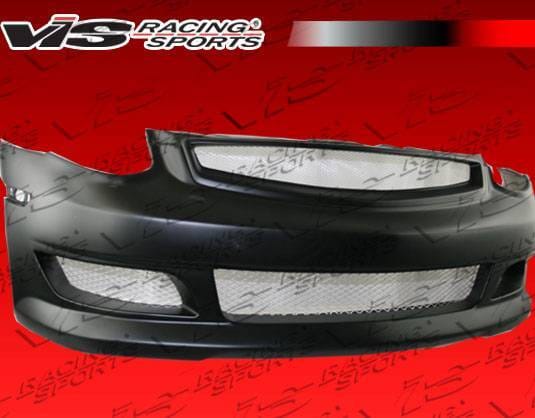 Infiniti G35 2DR VIS Racing K2 Front Bumper - 03ING352DK2-001