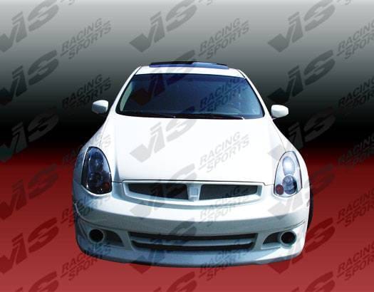 Infiniti G35 2DR VIS Racing K Speed Front Bumper - 03ING352DKSP-001