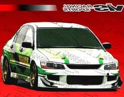Mitsubishi Evolution 8 VIS Racing JS Front Bumper - 03MTEV84DJS-001