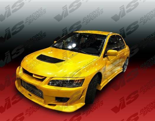 Mitsubishi Evolution 8 VIS Racing Tracer Front Bumper - 03MTEV84DTRA-001