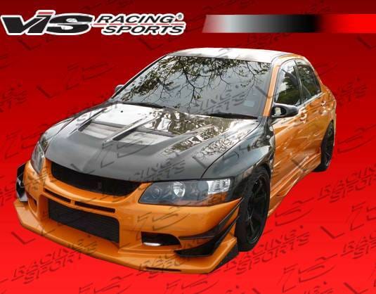 Mitsubishi Evolution 8 VIS Racing VTX Front Bumper - 03MTEV84DVTX-001