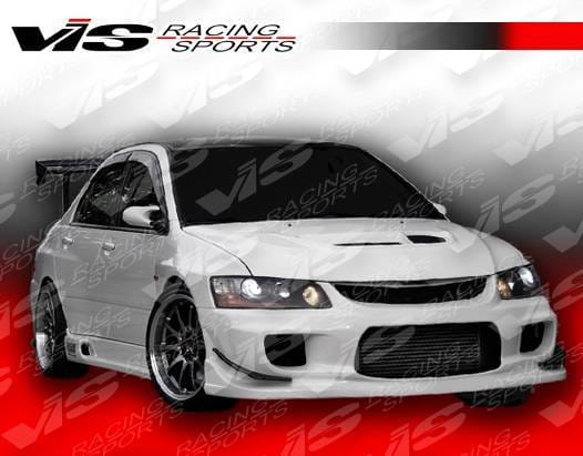 Mitsubishi Evolution 8 VIS Racing Wings Front Bumper - 03MTEV84DWIN-001