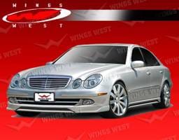 Mercedes-Benz E Class VIS Racing JPC Front Lip - Polyurethane - 03MEW2114DJPC-011P