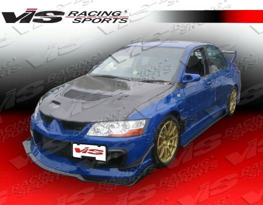 Mitsubishi Lancer VIS Racing Z-Speed Carbon Front Lip - 03MTEV84DZSP-011C
