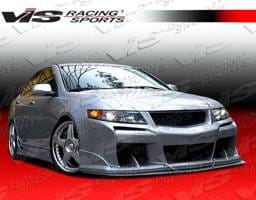 Acura TSX VIS Racing Laser Front Bumper - 04ACTSX4DLS-001