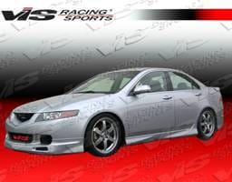 Acura TSX VIS Racing Techno R-2 Front Lip - 04ACTSX4DTNR2-011