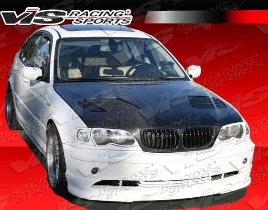 BMW 3 Series 4DR VIS Racing Euro Tech Front Lip - 04BME464DET-011