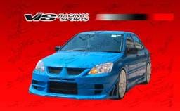 Mitsubishi Lancer VIS Racing Walker Front Bumper - 04MTLAN4DWAL-001