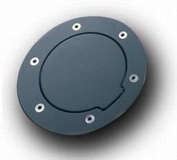 All Sales Billet Fuel Door - Black Powder Coated - 6092KNL