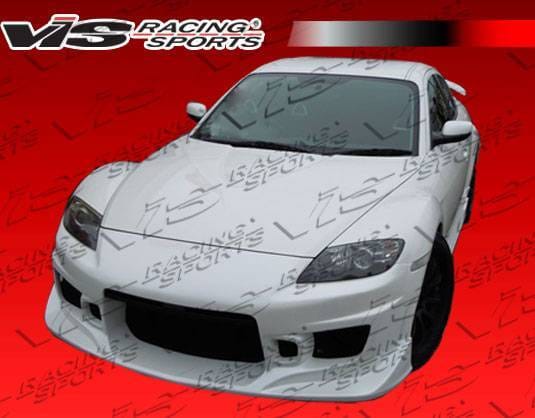 Mazda RX-8 VIS Racing Tracer Front Bumper - 04MZRX82DTRA-001