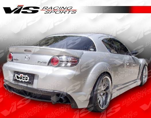 Mazda RX-8 VIS Racing Wings Front Bumper - 04MZRX82DWIN-001