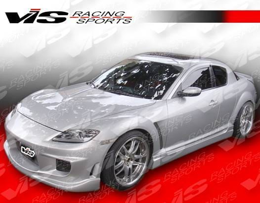 Mazda RX-8 VIS Racing Wings Front Bumper - 04MZRX82DWIN-001 thumbnail 2