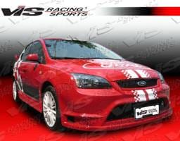 Ford Focus VIS Racing Fuzion Front Bumper - 05FDFOC2DFUZ-001