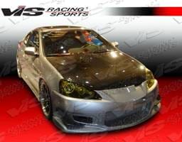 Acura RSX VIS Racing Tracer-2 Front Bumper - 05ACRSX2DTRA2-001