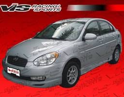 Hyundai Accent 4DR VIS Racing V Spec Front Lip - 06HYACC4DVSC-011