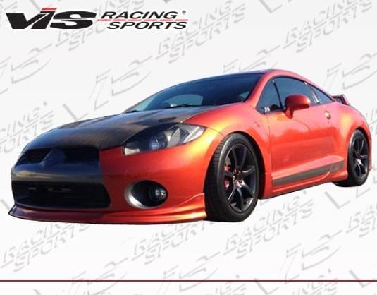 Mitsubishi Eclipse VIS Racing Type-W Type-Front Lip - Polyurethane - 06MTECL2DWTY-011P