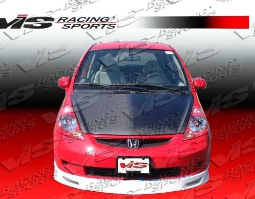 Honda Fit VIS Racing Techno R-3 Front Lip - 07HDFIT4DTNR3-011
