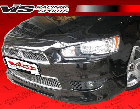 Mitsubishi Lancer VIS Racing Rally Front Lip - 08MTLAN4DRAL-011