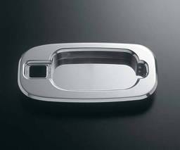 All Sales Chrome Billet Door Bucket Handles - Left and Right Side without Lock - 908C