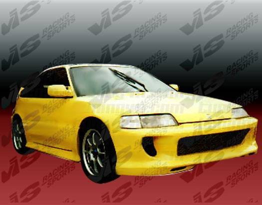Honda CRX VIS Racing Kombat Front Bumper - 88HDCRXHBKOM-001