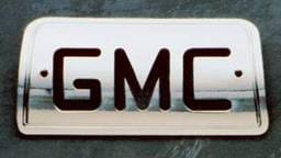 All Sales Third Brake Light Cover - GMC Design - Brushed - 94007X