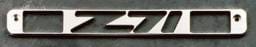 All Sales Third Brake Light Cover - Z-71 Design - Polished - 94008P