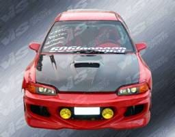 Honda Civic HB VIS Racing GT Bomber Front Bumper - 88HDCVCHBGB-001