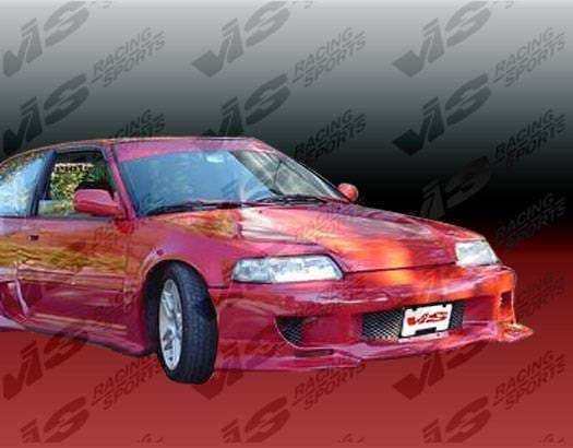 Honda Civic HB VIS Racing Strada F1 Front Bumper - 88HDCVCHBSF1-001