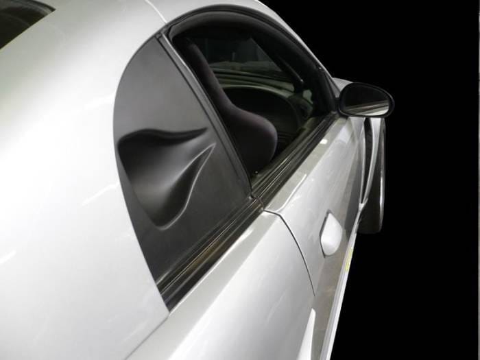 Ford Mustang Agent 47 NACA Duct Quarter Windows - A47NACA1