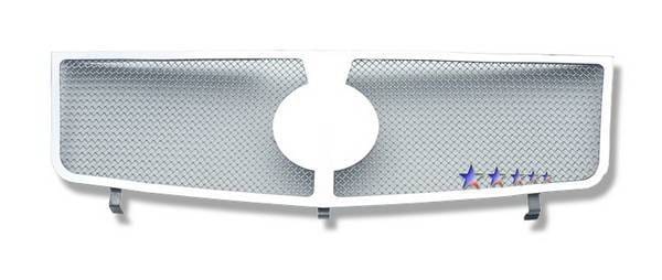 Cadillac Escalade APS Wire Mesh Grille - Upper - Stainless Steel - A75366T