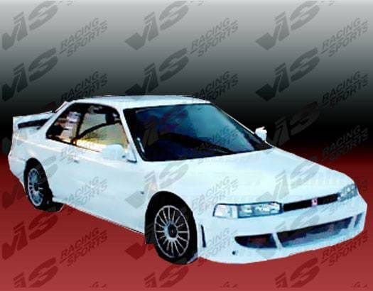 Honda Accord 2DR & 4DR VIS Racing Fuzion Front Bumper - 90HDACC2DFUZ-001