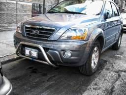 Kia Sorento Black Horse A-Bar Safari Guard Brackets