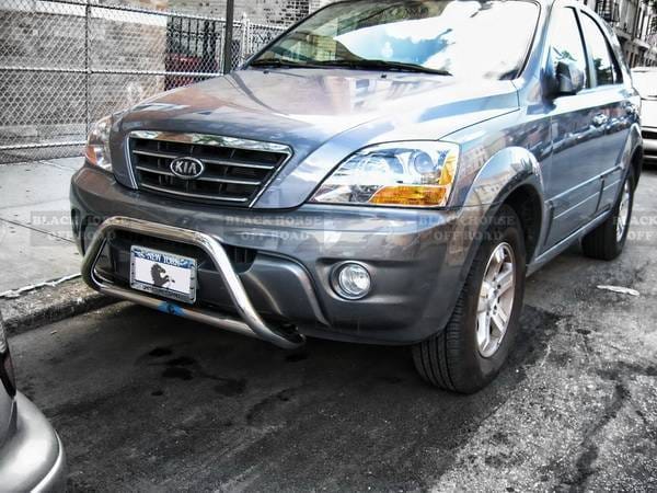 Kia Sorento Black Horse A-Bar Safari Guard Brackets