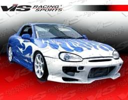 Mazda MX3 VIS Racing Invader-4 Front Bumper - 90MZMX32DINV4-001