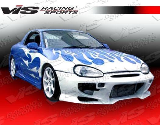 Mazda MX3 VIS Racing Invader-4 Front Bumper - 90MZMX32DINV4-001