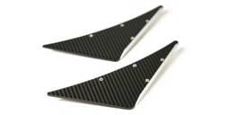 Mitsubishi Lancer APR Front Bumper Canard Set - AB-494030