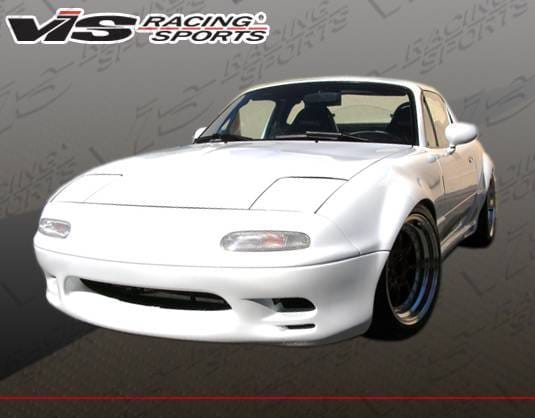 Mazda Miata VIS Racing Racer Design Front Bumper - 90MZMX52DRD-001