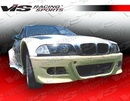 BMW 3 Series VIS Racing GT Widebody Front Bumper - 92BME364DGTWB-001